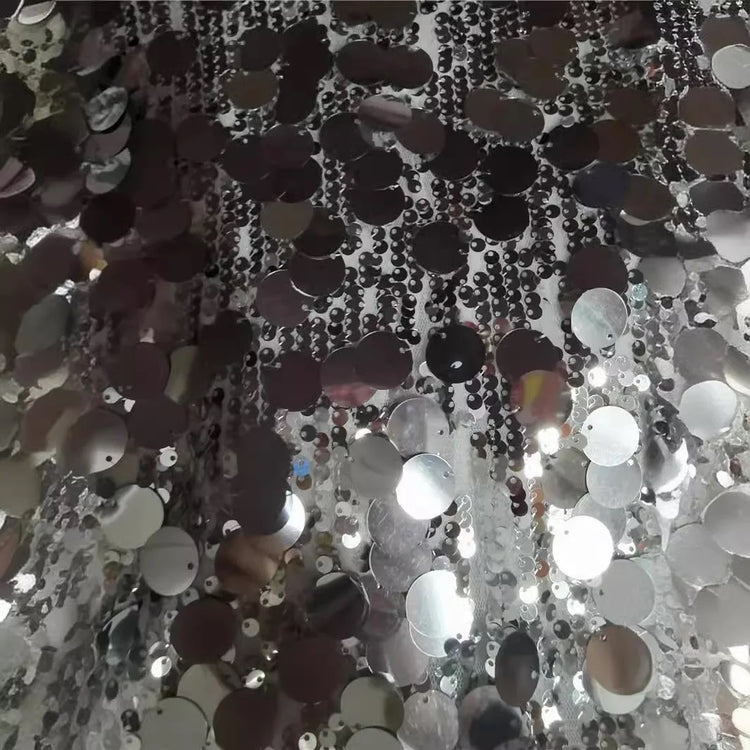 New Summer Sequined Dress Round Neck
Fashion Party High Street Hot Girl Dress - Yembifashion