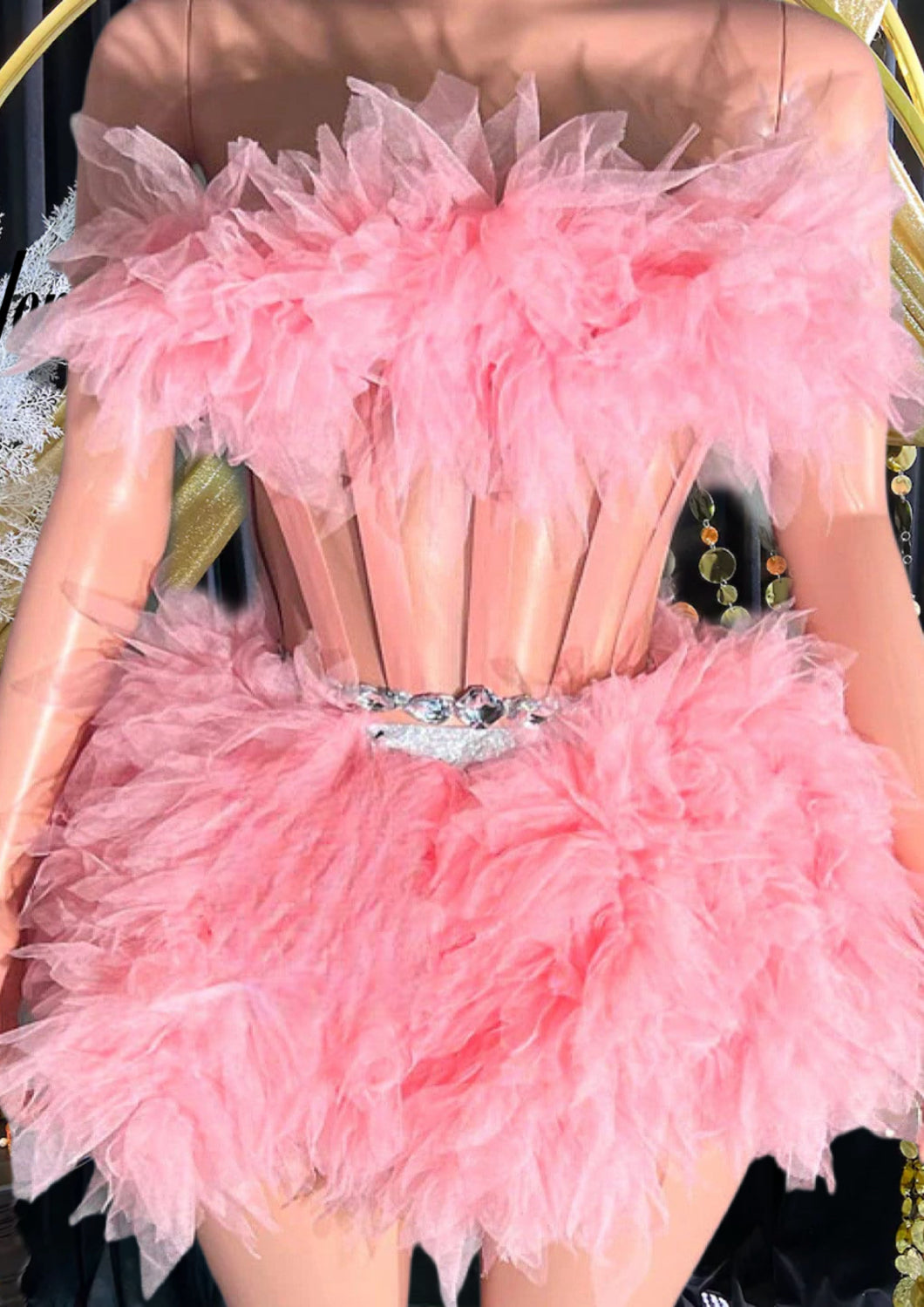 PINK TULLE DRESS