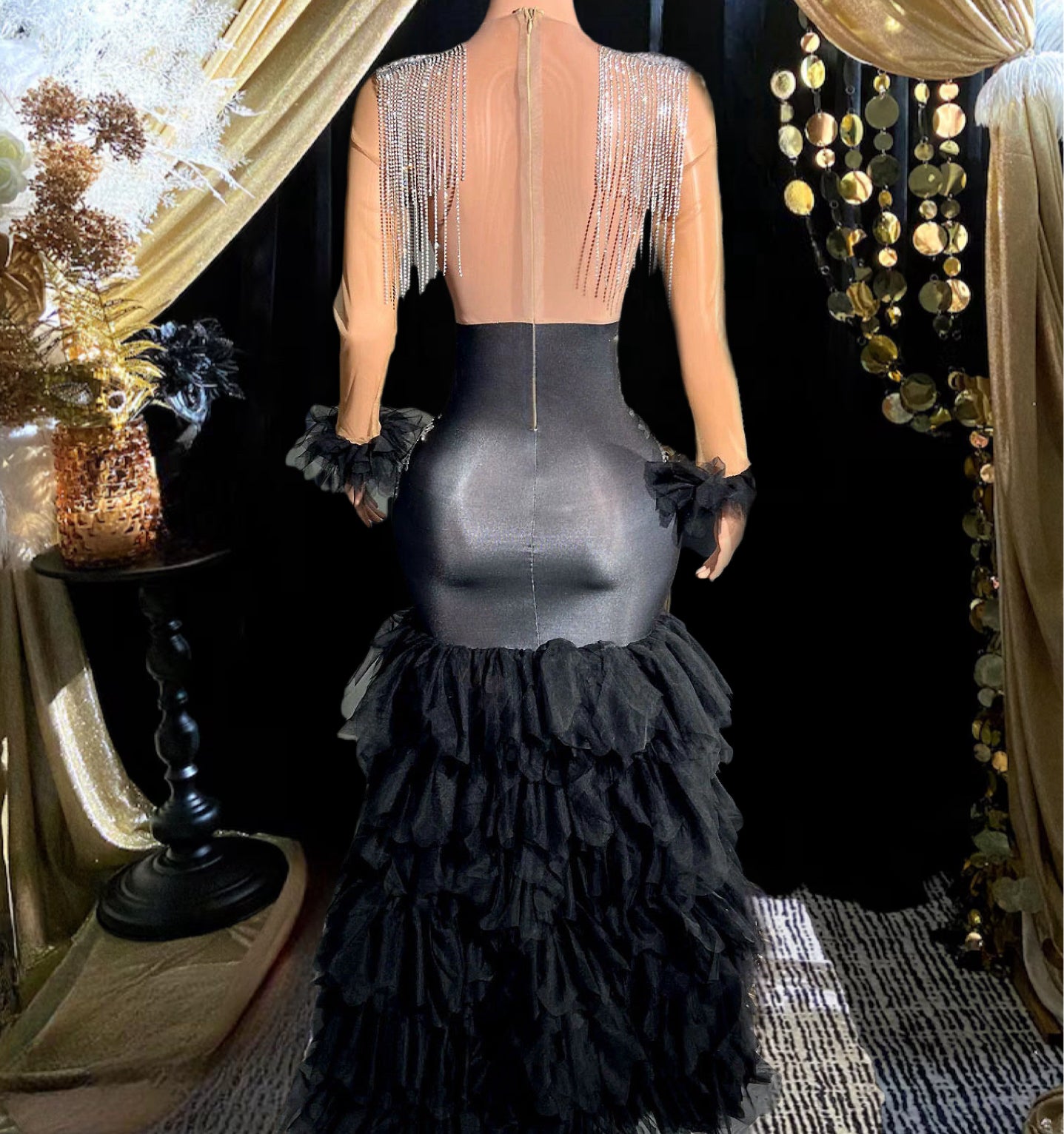 Elegant Tulle Ball Gown - Long Evening Dress