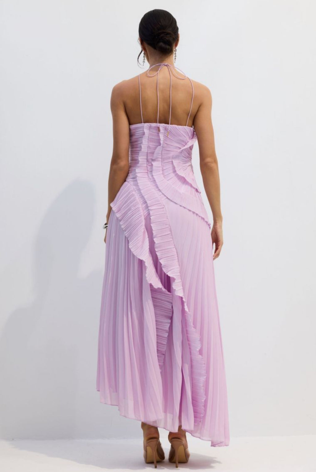 Asymmetry  Midi Dress