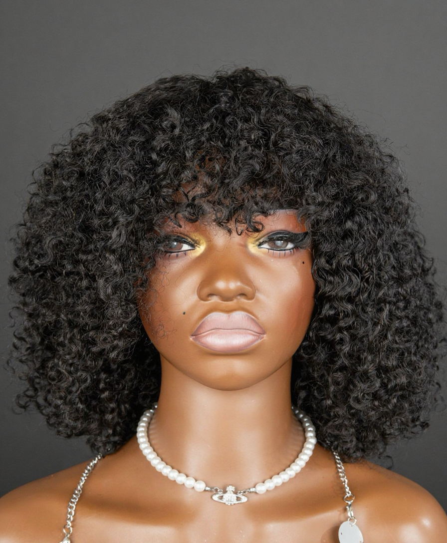 Curly double dawn hair
