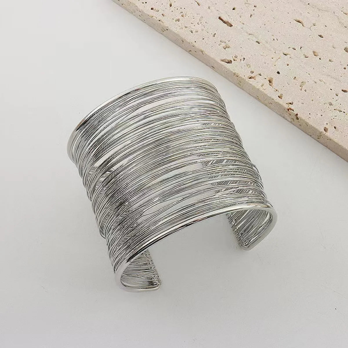 Gold Color Metal Wire Bracelet