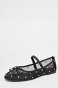 Mesh Diamante Low Shoes