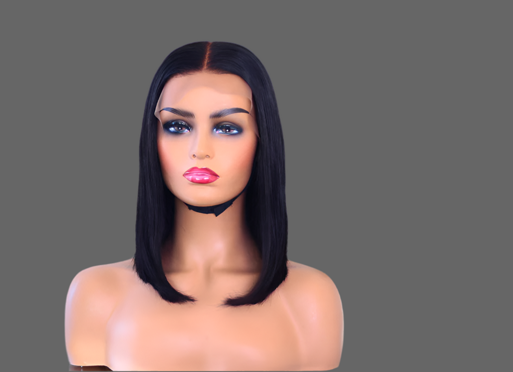 Black Vietnamese Raw Hair Full Lace Wig – 100% Unprocessed Virgin Human Hair