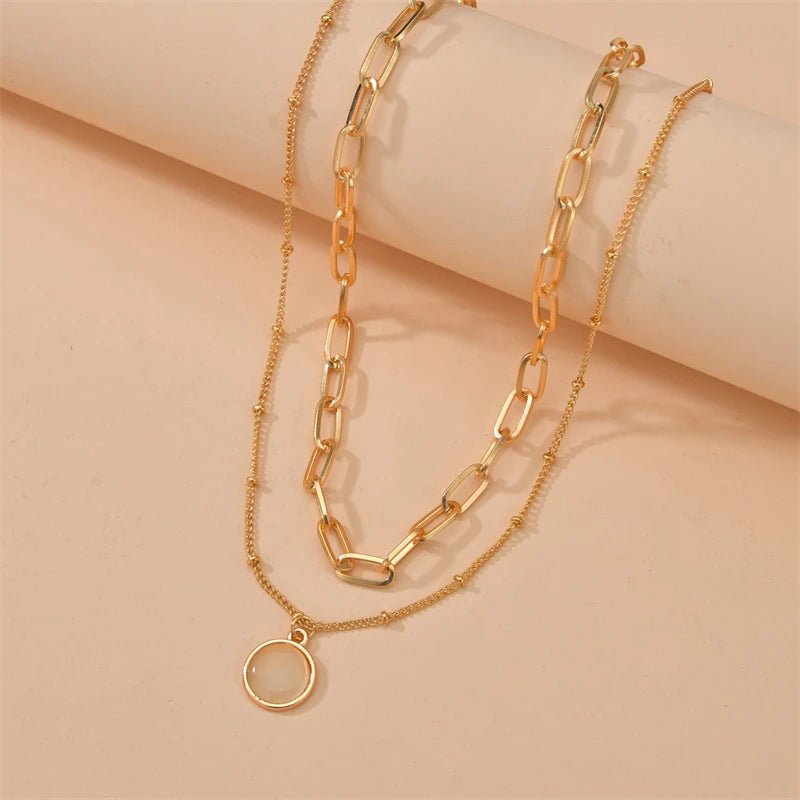 Metal Chain Choker Jewelry