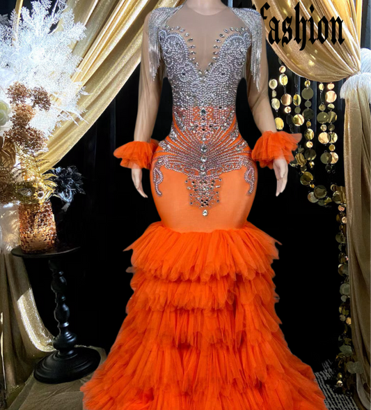 Zendaya's Stunning Tulle Evening Gowns