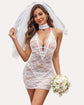 Lace Chemise Halter Dress