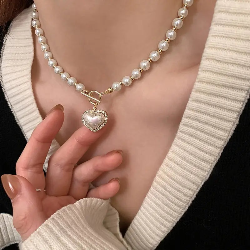 Pearls Chain Necklaces