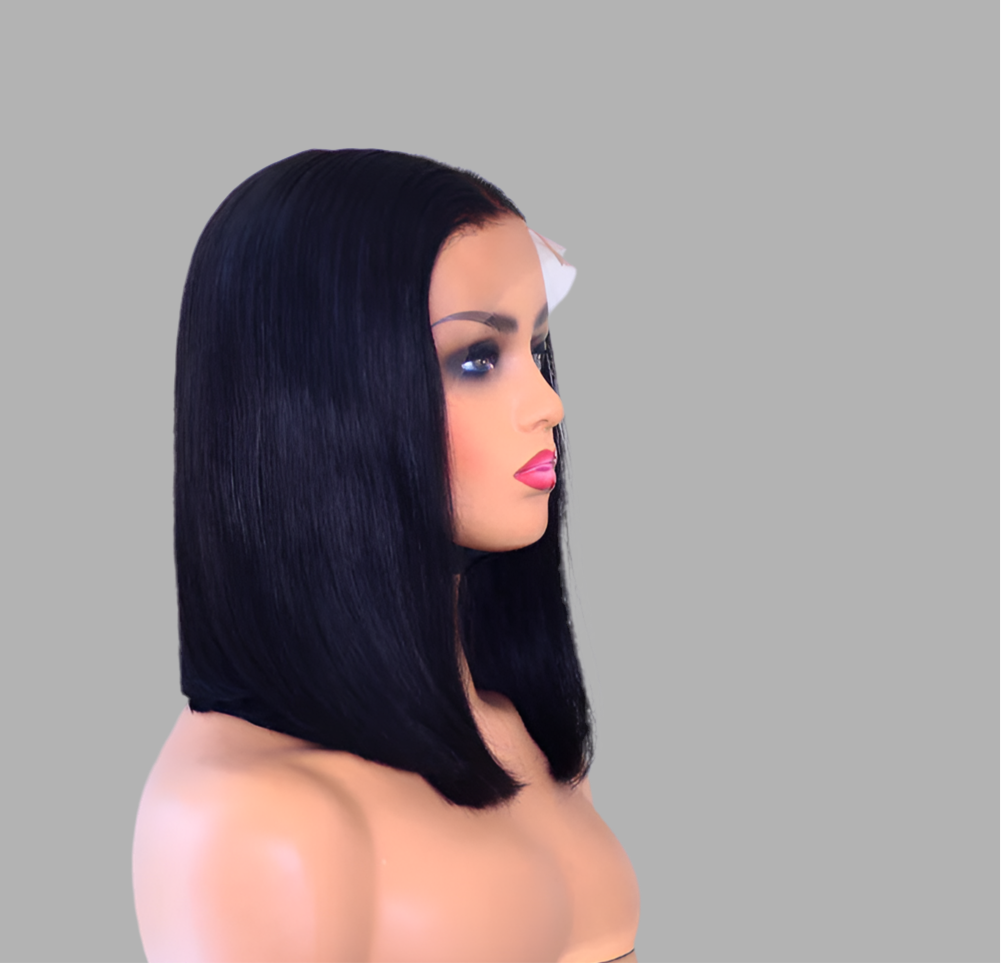 Black Vietnamese Raw Hair Full Lace Wig – 100% Unprocessed Virgin Human Hair