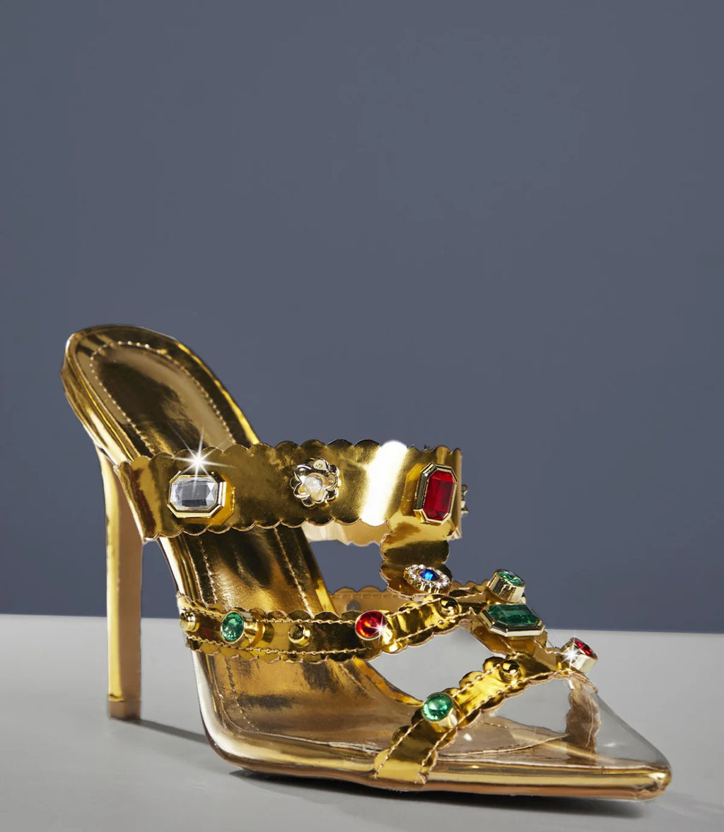 Myriam Rhinestone Sandals