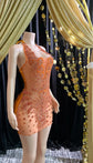 Diamante Dress- Short Dress