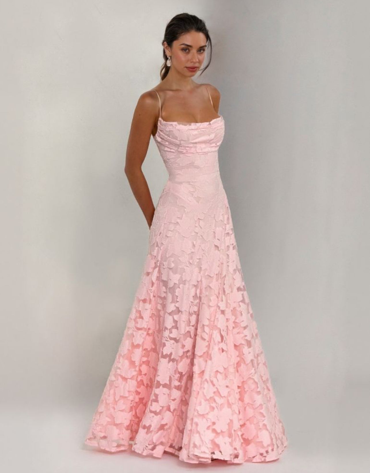 Floral Corset Maxi Dress