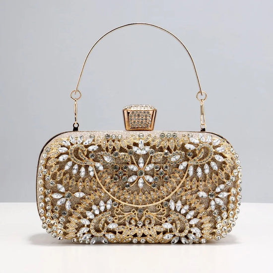 Oem Crossbody Shoulder  Diamond Encrusted Women&