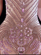 Pink Rhinestones Dress 