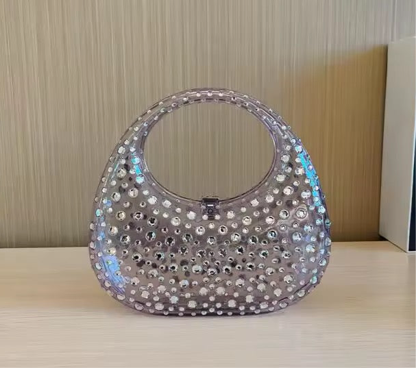 Luxury Clutch Bag with Diamond