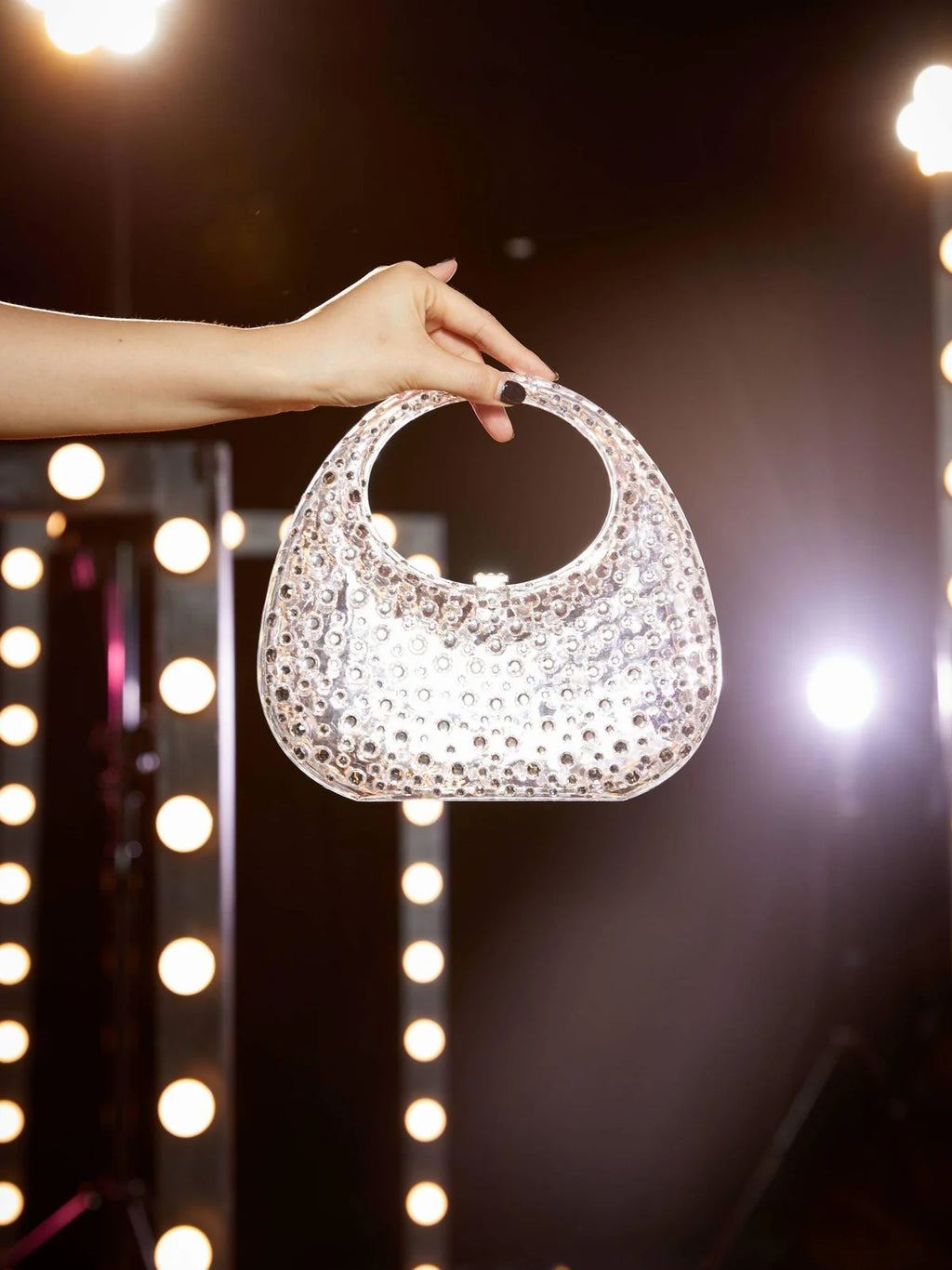 Luxury Clutch Bag with Diamond