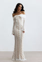 Mermaid Lace Maxi Dress