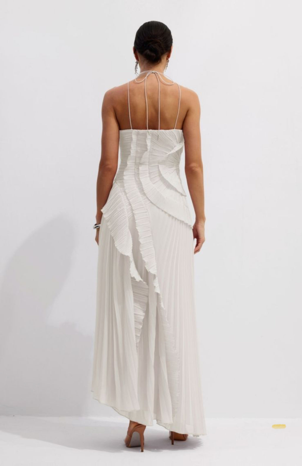 Asymmetry  Midi Dress