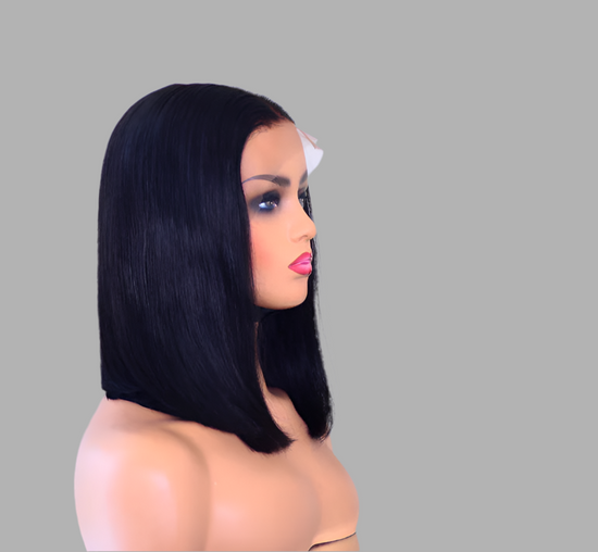 Black Vietnamese Raw Hair Full Lace Wig – 100% Unprocessed Virgin Human Hair