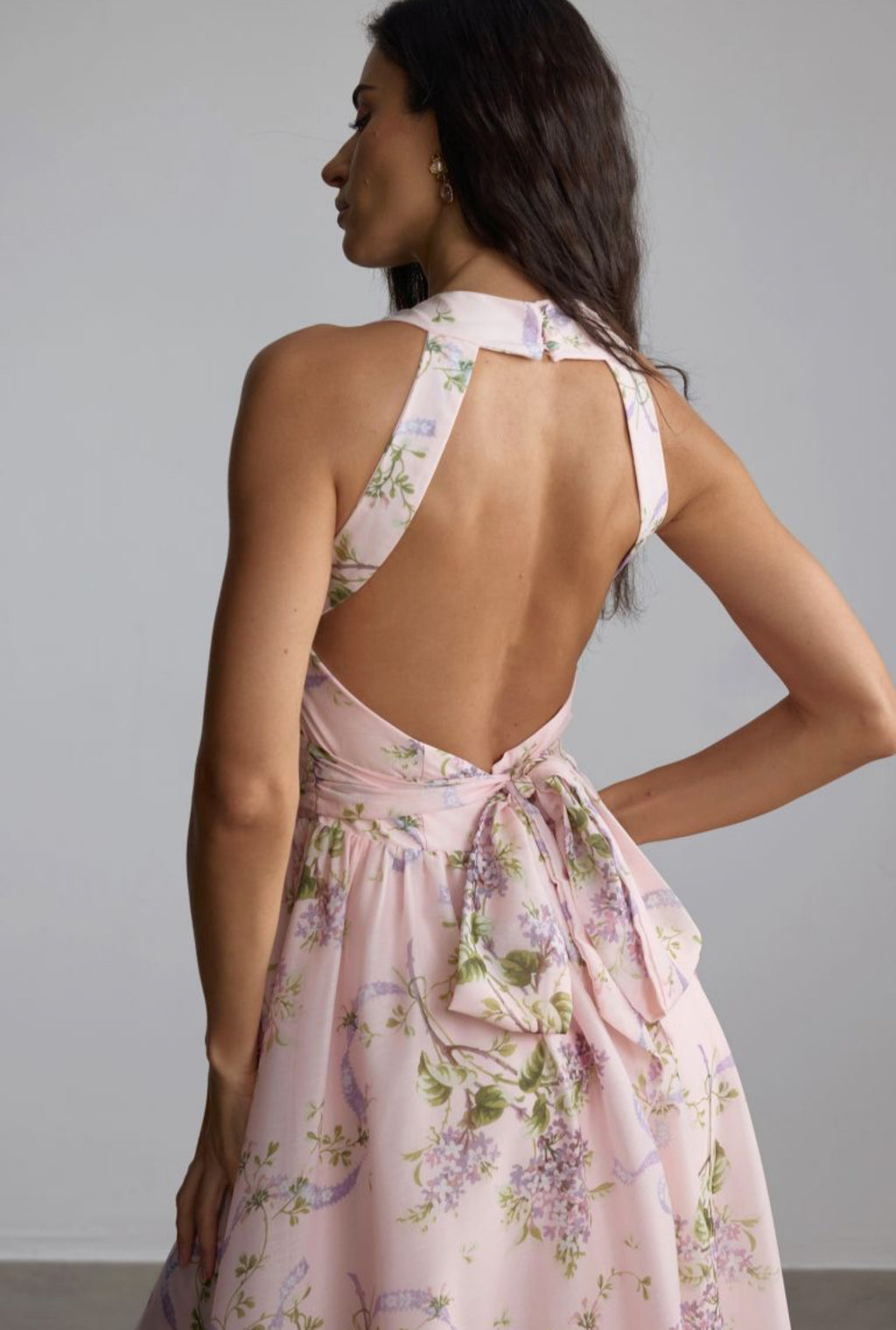 Floral Corset Maxi Dress