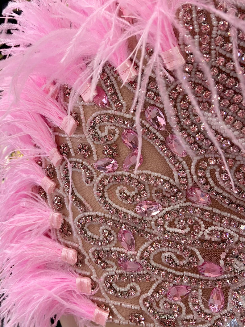 Pink Rhinestone dress