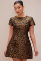Yvy Leopard Mini Dress – Bold Animal Print