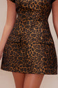 Yvy Leopard Mini Dress – Bold Animal Print