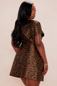 Yvy Leopard Mini Dress – Bold Animal Print
