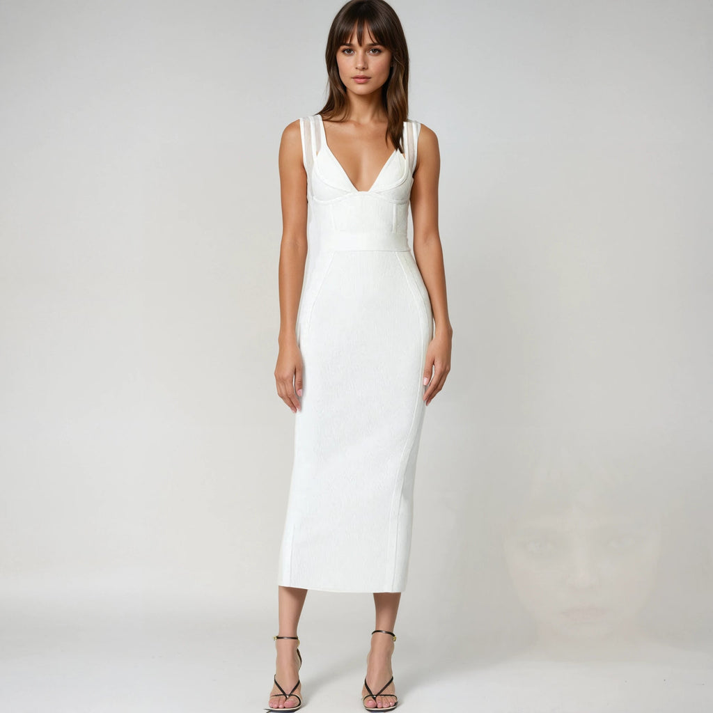 White Bandage Dress