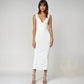 Laury White Bandage Dress