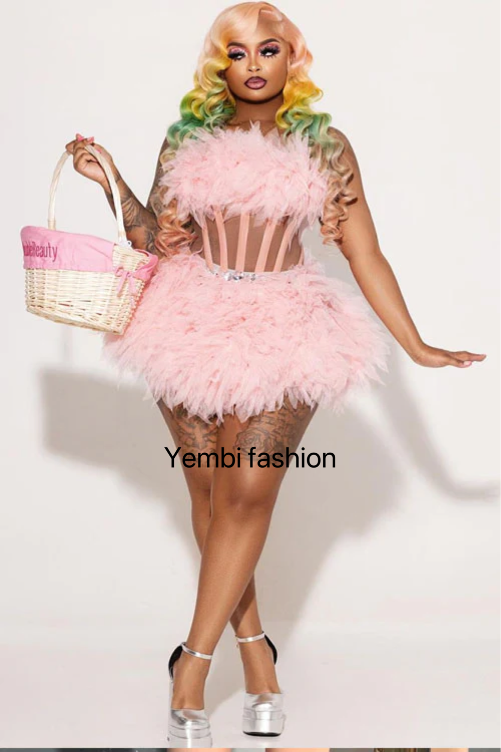 pink Tulle Dress / Birthday Dress /Ball Dress - Yembifashion 