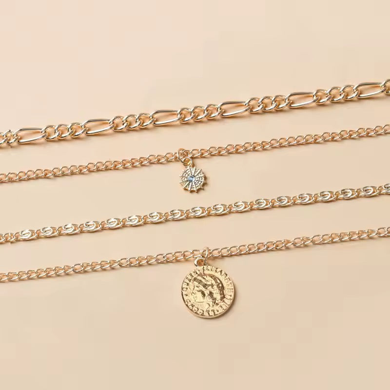 Metal Chain Choker Jewelry