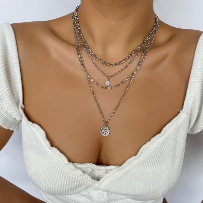 Metal Chain Choker Jewelry