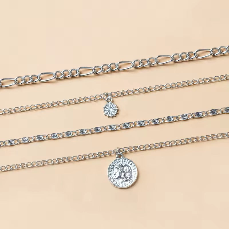Metal Chain Choker Jewelry