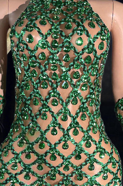 DAZZLING RHINESTONE DRESS