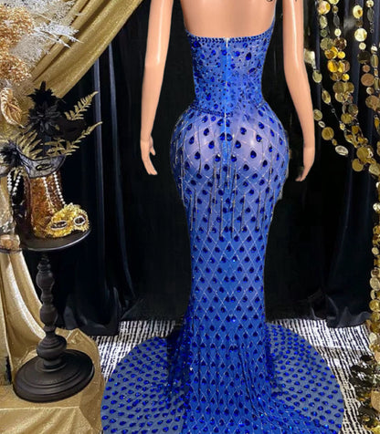 Royal Blue Sequin Dress-Sparkly Cocktail Dress & Ball Dress