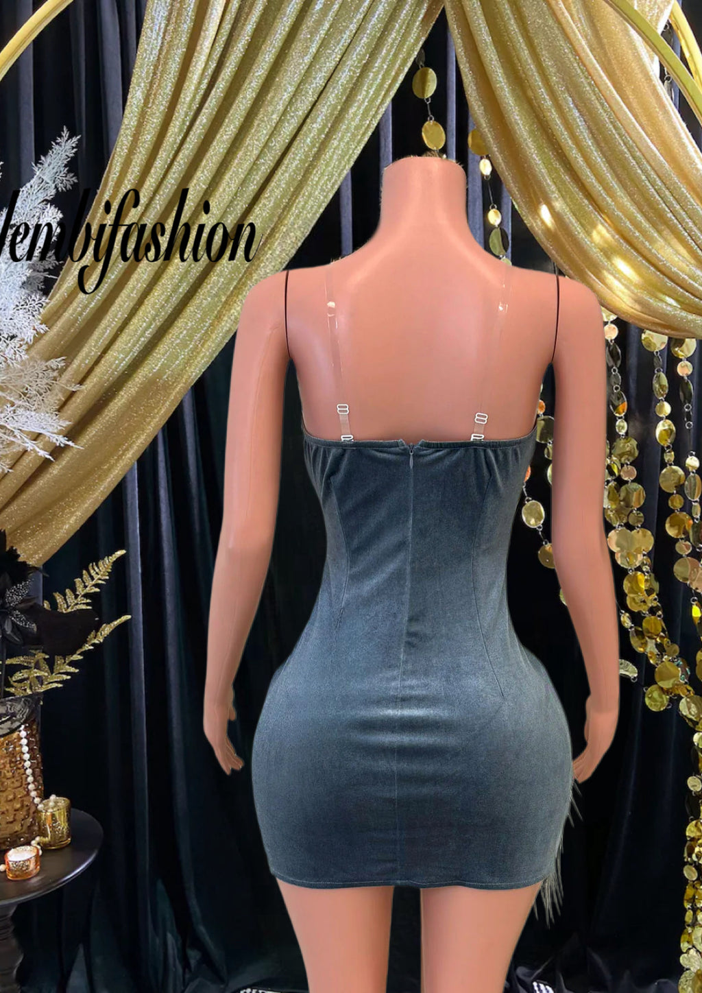 IF SILVER  MINI DRESS