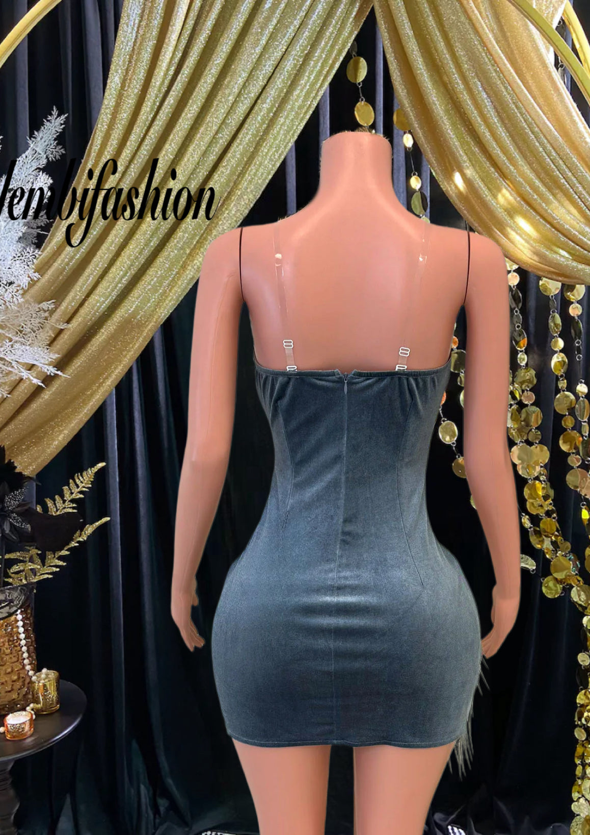 IF SILVER  MINI DRESS