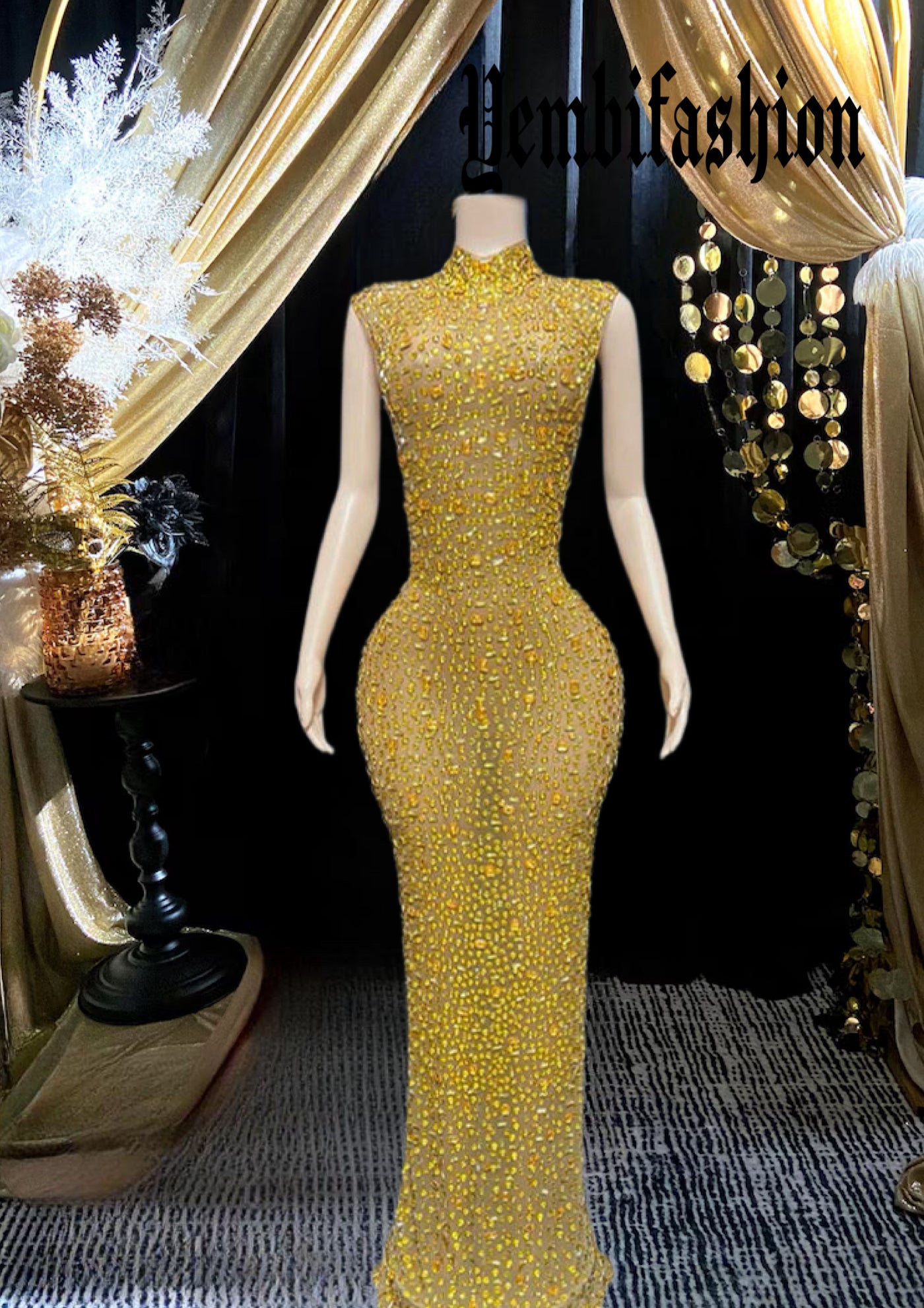 Gold Diamond dress