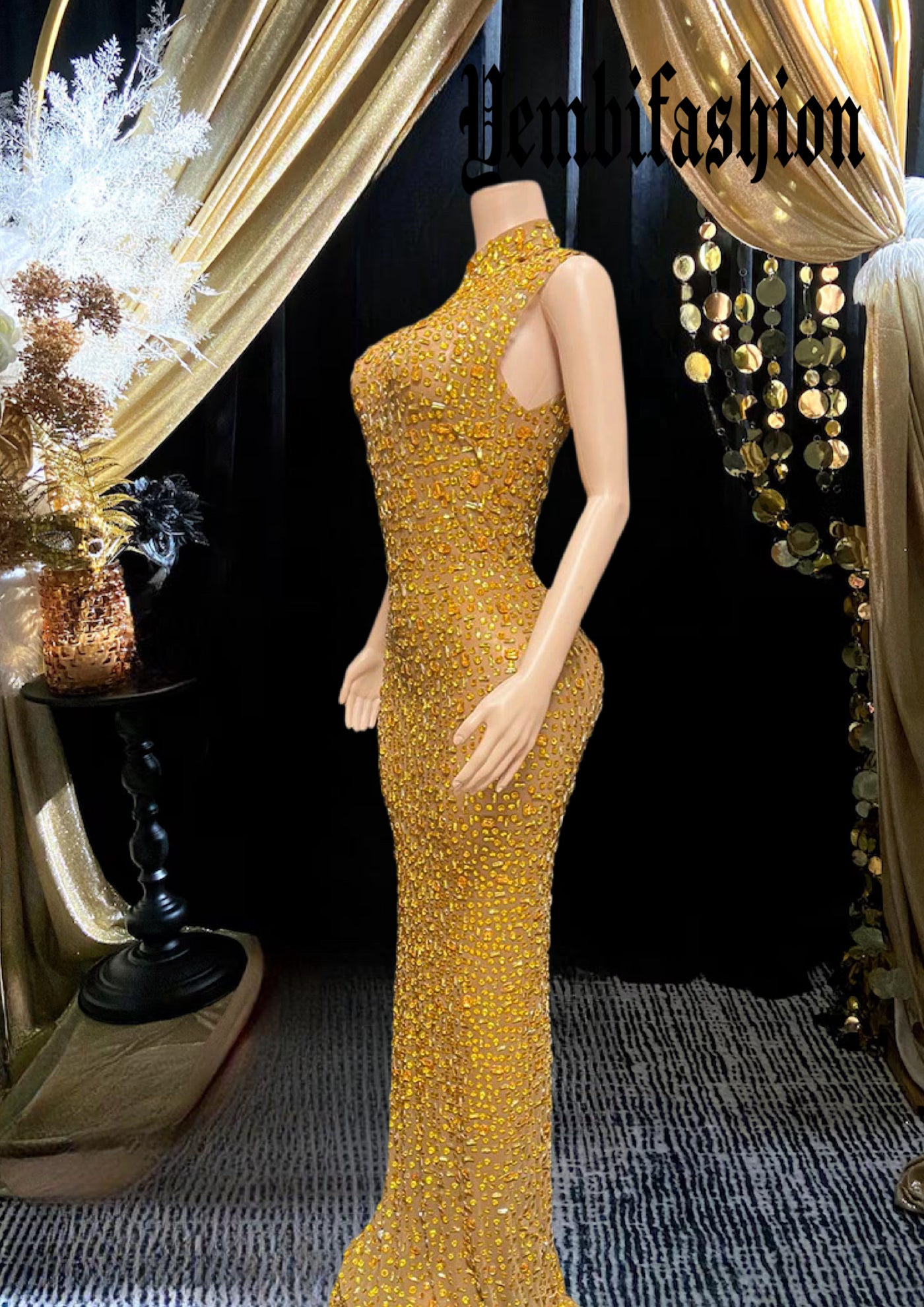 Gold Diamond dress