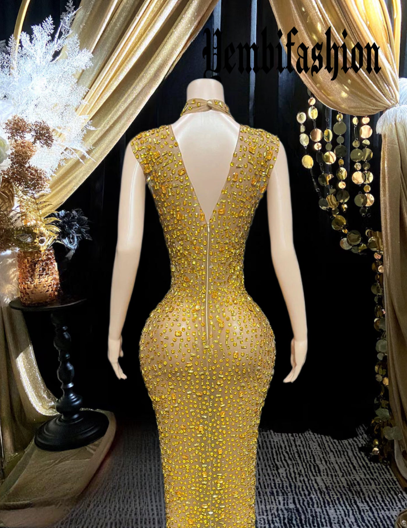 Gold Diamond dress