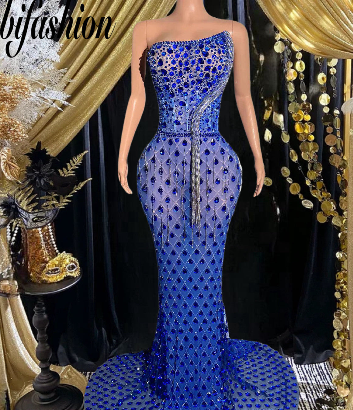 Royal Blue Sequin Dress-Sparkly Cocktail Dress & Ball Dress