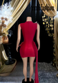 Embellished Dress-Mini Dress With Train