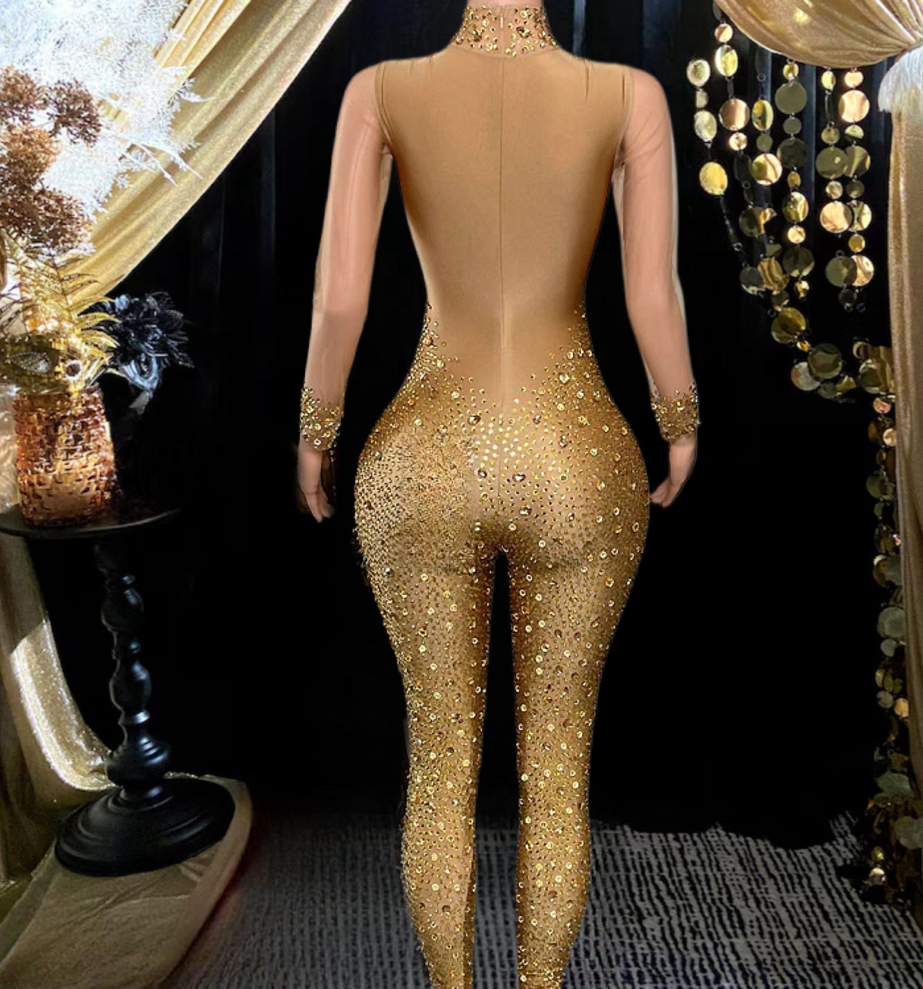 Diamond Mesh Bodysuit