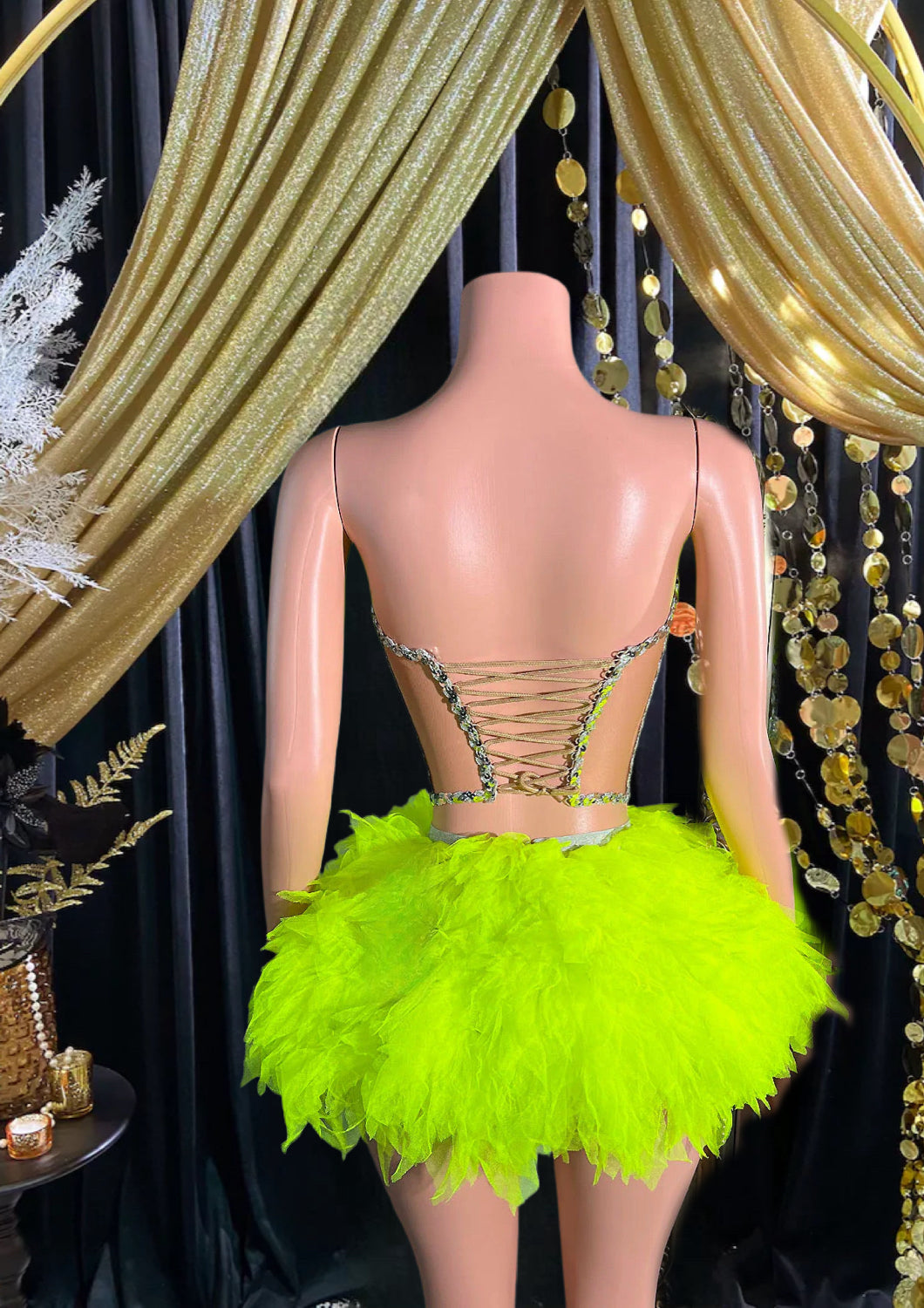 Lemon Tulle Set- Ball Dress