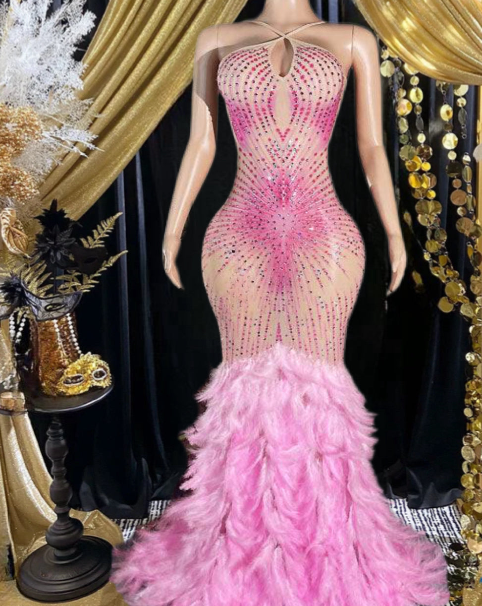 Pink Maxi Dress